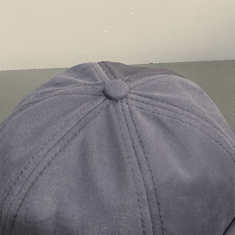 Unisex Bomuldshaj-brev Broderet Solskærm Uden Skygge Beanie Udlejer Kasket Dødningehætte