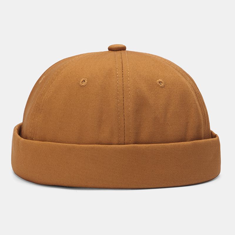Unisex Brevlabel Patch Justerbar Udlejer Kasket Hip Hop Sport Solsejl Skyggeløs Beanie Skull Cap