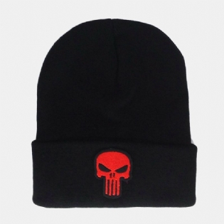 Unisex Kraniebroderet Casual Wild Strik Hat Wild Hat Hip-hop Beanie Hat