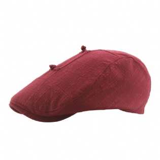 Vintage Kinesisk Knudemaler Baskerhat Gatsby Newsboy Cap