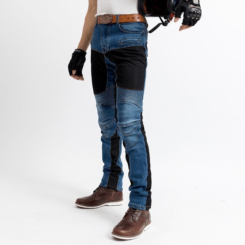 Åndbare Anti-fall Protective Gear Cykelbukser