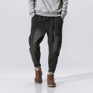 Herre Denim Bukser Large Size Bukser Ungdom