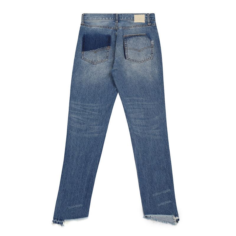 Mode Heavy Industry Ødelægger Syning Af Slim Fit-jeans