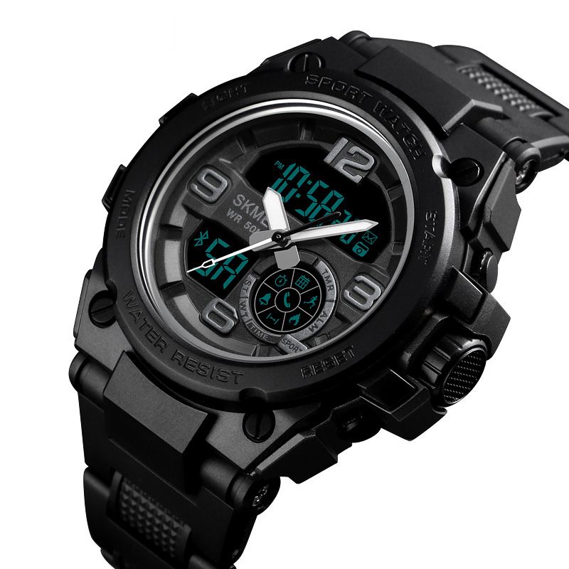 Distance Call Message Reminder 5atm Remote Camera Luminous Dual Display Digital Watch Smart Watch
