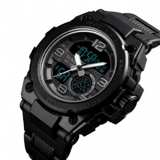 Distance Call Message Reminder 5atm Remote Camera Luminous Dual Display Digital Watch Smart Watch