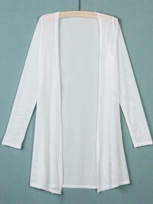 Kvinder Soft Mesh Beach Cover Up