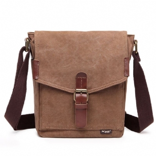 Canvas Leisure Skuldertaske Messenger Bag Til Mænd