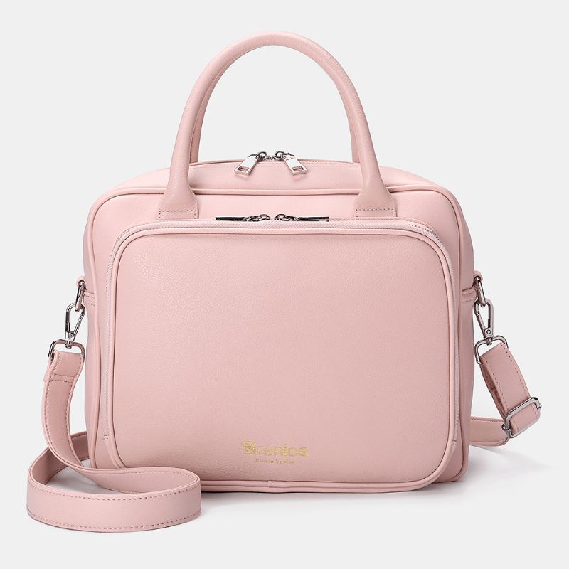 Dame Designer Rejse Bærbar Taske Solid Crossbody Taske