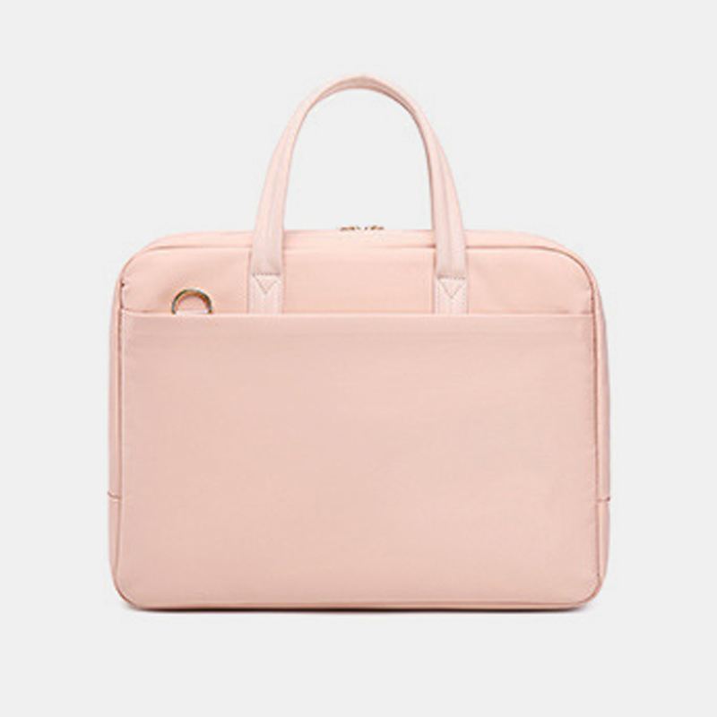Dame Enkel 13.3/14/15.6 Tommer Crossbody Taske Til Bærbar Computer Med Flere Rum Tyverisikring Letvægts Håndtaske