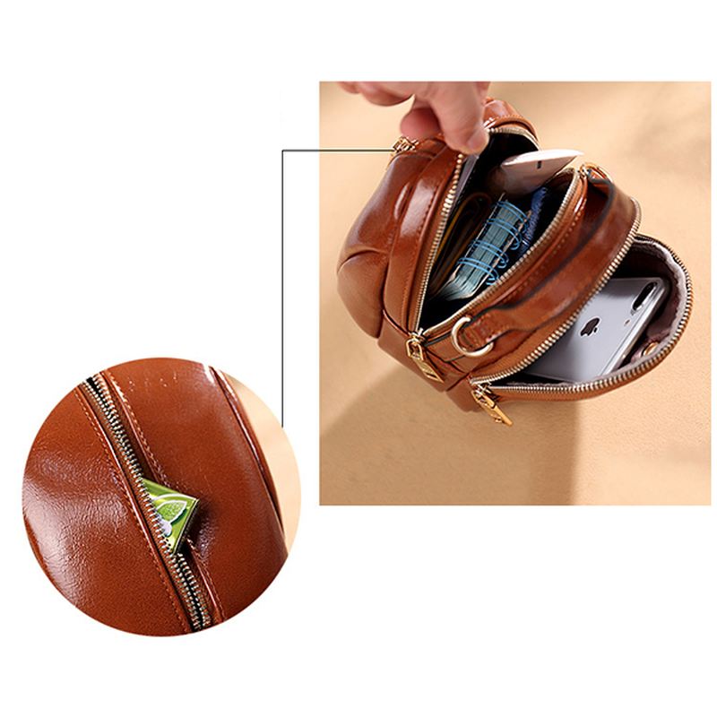 Kvinder Imiteret Læder Wild Crossbody Taske Mode Shell Bag