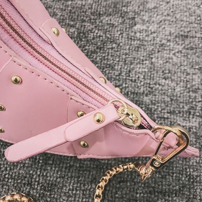 Kvinder Kæde Dinosaur Shape Sød Crossbody Taske