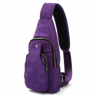 Kvinder Mænd Nylon Brysttasker Sport Vandtætte Crossbody Tasker Casual Outdoor Tasker
