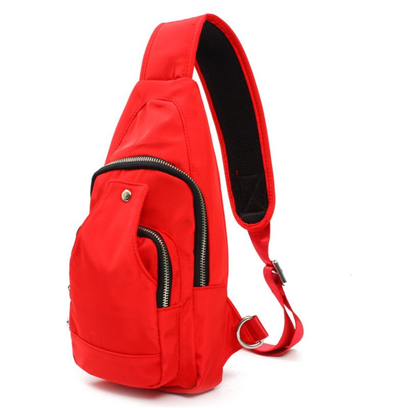 Kvinder Mænd Nylon Brysttasker Sport Vandtætte Crossbody Tasker Casual Outdoor Tasker