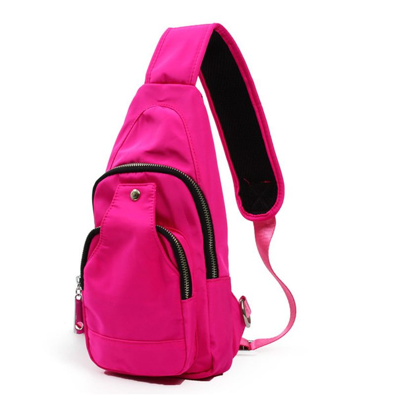 Kvinder Mænd Nylon Brysttasker Sport Vandtætte Crossbody Tasker Casual Outdoor Tasker