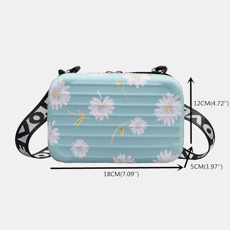 Kvinder Mode Skuldertaske Crossbody Taske Blomstertaske