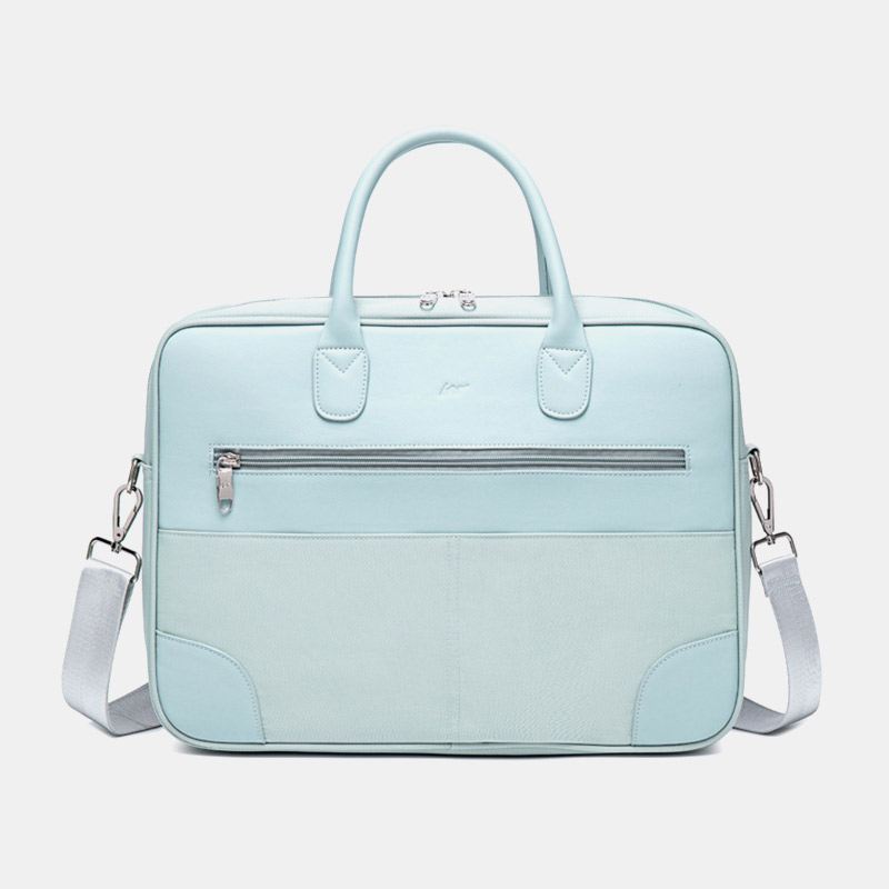 Kvinder Multi-compartment Vandtæt Crossbody Taske Letvægts Åndbar 13.3/14/15.6 Tommer Bærbar Skuldertaske Håndtaske