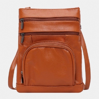 Kvinder Multi-pocket Multifunktionel Skuldertaske Crossbody Taske