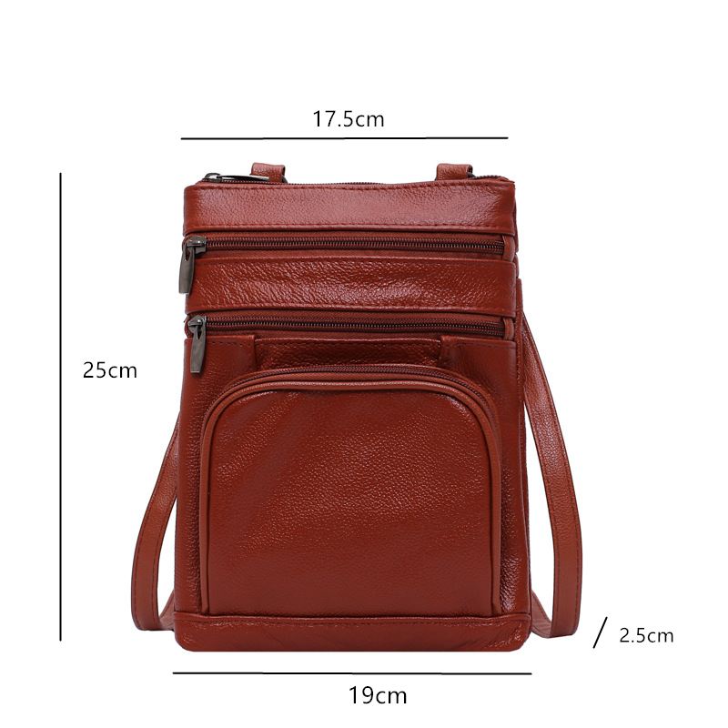 Kvinder Multi-pocket Multifunktionel Skuldertaske Crossbody Taske