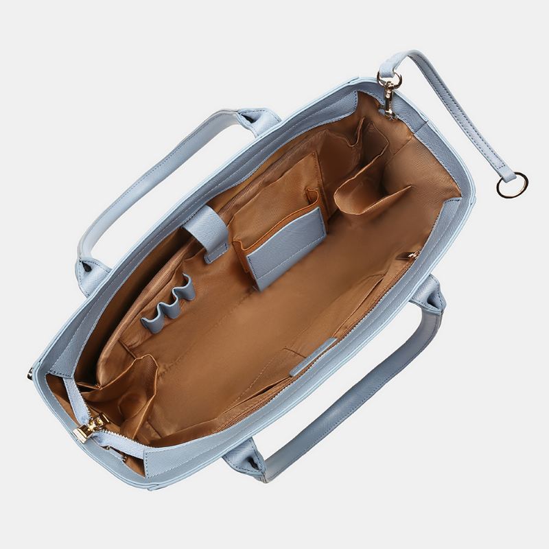 Kvinder Multi-purpose Solid Color Casual Ourdoot Shopping Håndtaske Skuldertaske Cross Body Bag