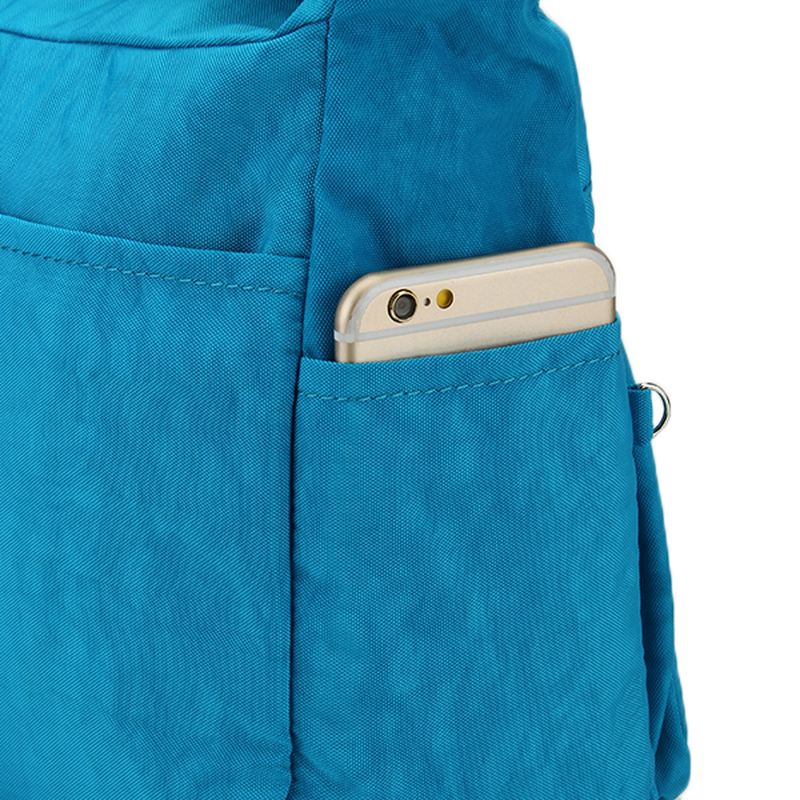 Kvinder Nylon Letvægtstaske Casual Outdooor Vandtæt Skuldertaske Crossbody-taske