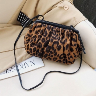 Kvinder Plys Pouch Crossbody Bag Mode Cloud Bag Skuldertaske