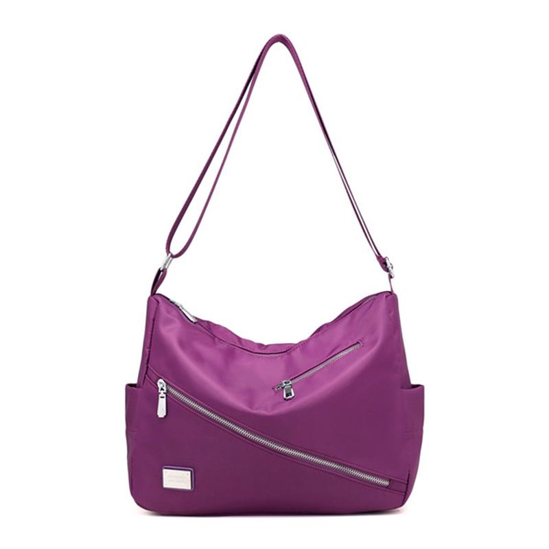 Kvinder Sidelommer Nylon Light Tasker Udendørs Sport Crossbody Tasker Messenger Tasker