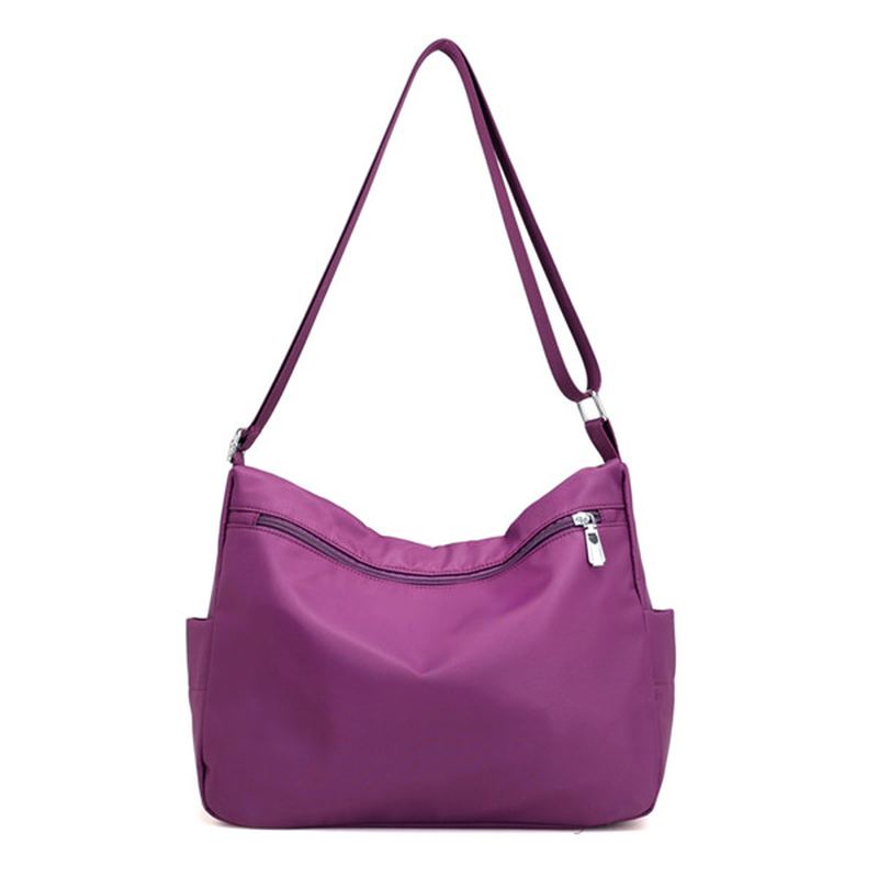 Kvinder Sidelommer Nylon Light Tasker Udendørs Sport Crossbody Tasker Messenger Tasker