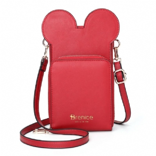 Kvinder Søde Dyr Telefontaske Solid Crossbody Taske