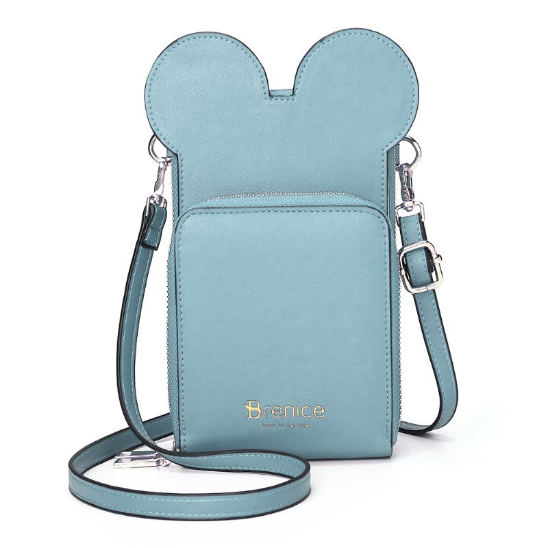 Kvinder Søde Dyr Telefontaske Solid Crossbody Taske