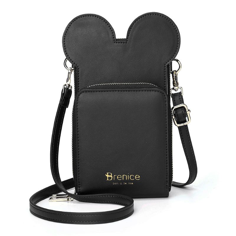 Kvinder Søde Dyr Telefontaske Solid Crossbody Taske