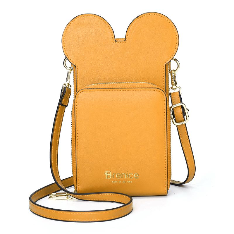 Kvinder Søde Dyr Telefontaske Solid Crossbody Taske
