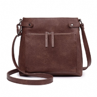 Kvinder Solid Kortholder Multifunktion Crossbody Taske