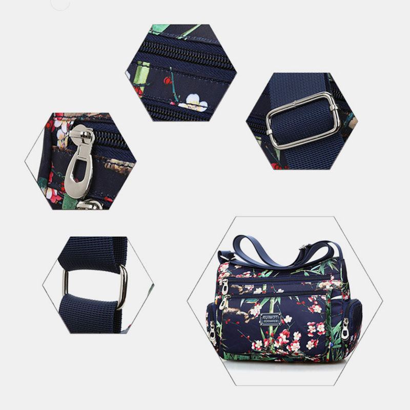 Kvinder Vandtæt Letvægts Casual Crossbody Bag Skuldertaske