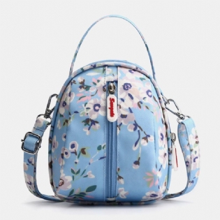 Kvinder Vandtæt Letvægts Lille Mini-trykt Mønster Skuldertaske Crossbody-taske Telefontaske