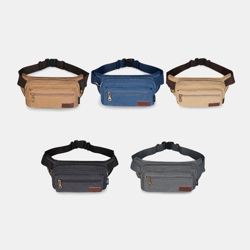Mænd Casual Crossbody-taske Taljetaske
