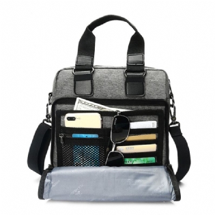 Mænd Fritid Skuldertaske Brief Messenger's Bag Business Crossbody Taske