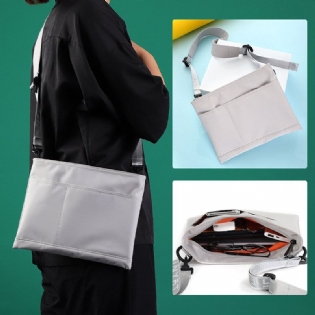 Mænd Letvægts Multi-pocket Anti-tyveri Vandtæt Udendørs Crossbody Taske