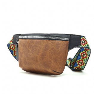 Mænd Mode Casual Telefontaske Etnisk Strop Hip-hop Chest Crossbody Taske