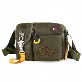 Mænd Nylon Vandtæt Casual Crossbody Taske Fritidstaske