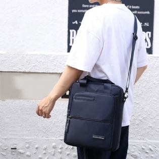 Mænd Oxford Klud Med Stor Kapacitet Vandtæt Multi-bære Multi-purpose 13 Tommer Bærbar Taske Dokumentmappe Skuldertaske Crossbody Taske