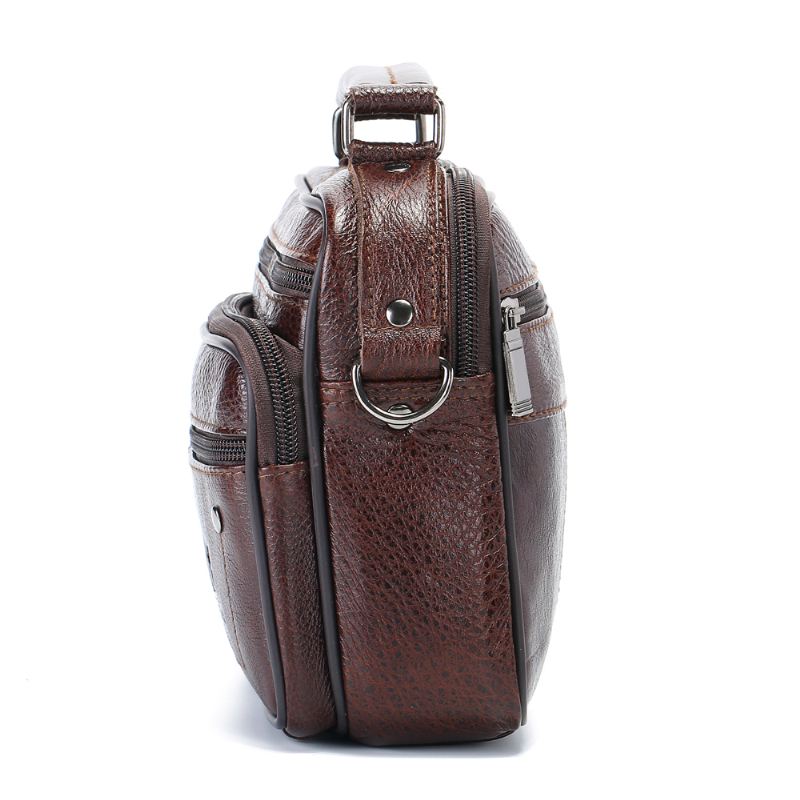 Mænd Stor Kapacitet Håndtaske Skulder Crossbody Taske