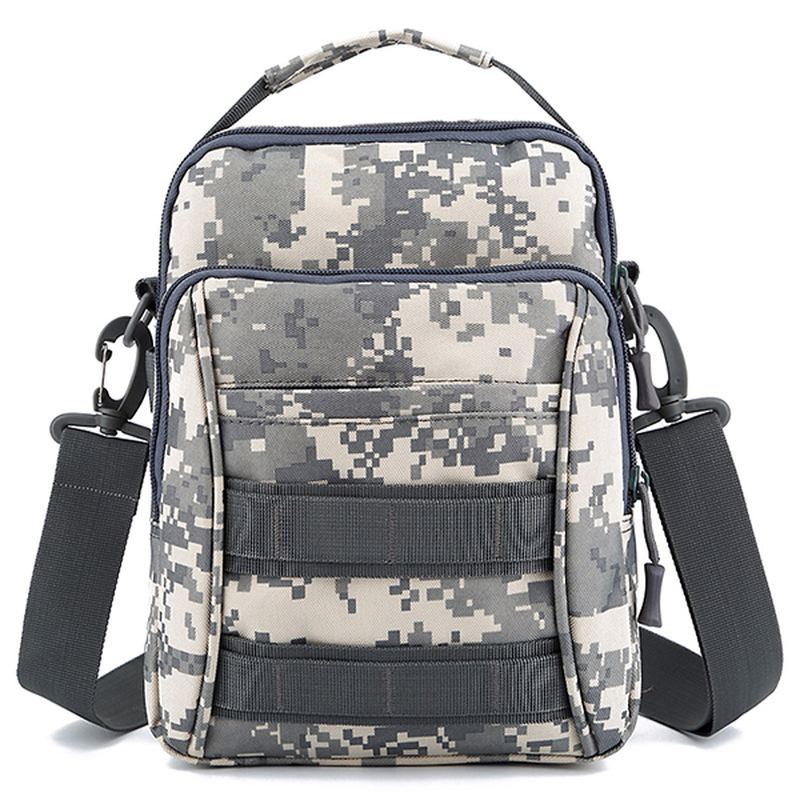 Mænd Udendørs Sport Rejse Camouflage Farve Taktisk Skulder Crossbody Taske