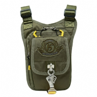 Mænd Vandtæt Sport Ridning Klatring Crossbody Bryst Ben Taske