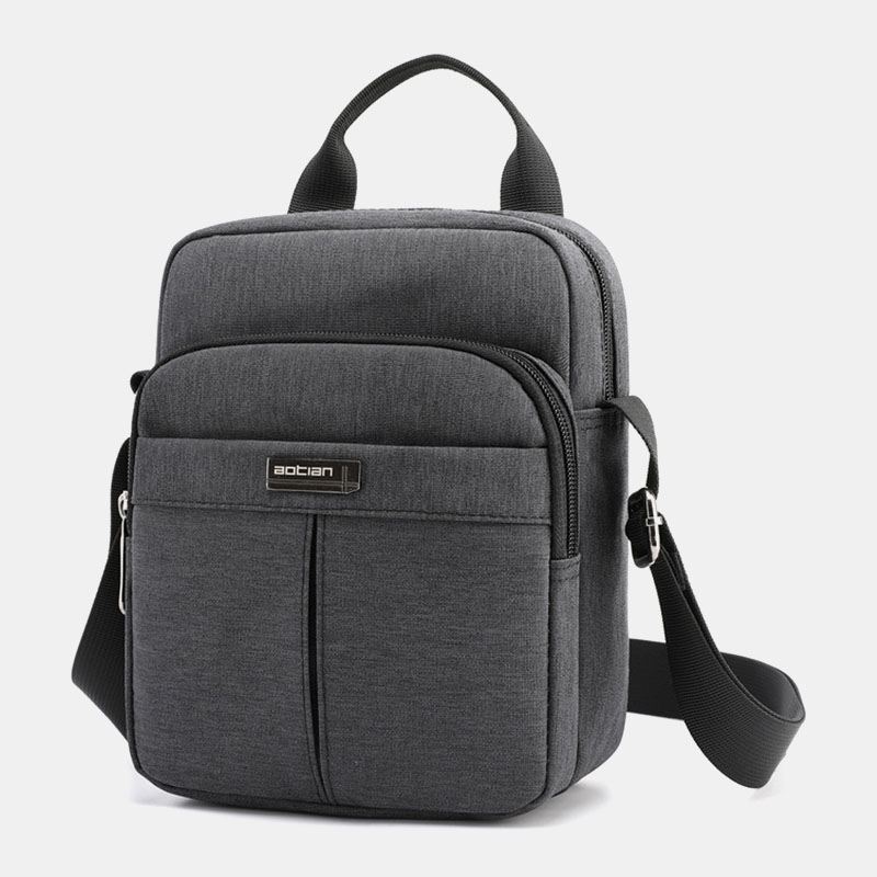 Mode Skuldertaske Håndtaske Crossbody Taske Business Taske Til Mænd