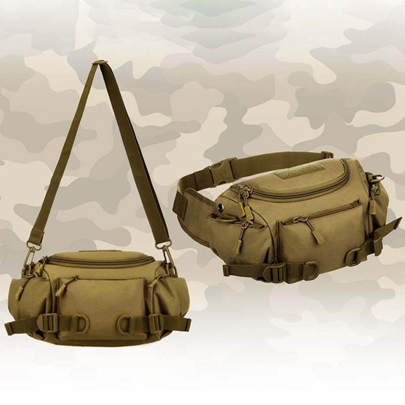 Nylon Outdoor Tactical Waist Bag Camping Fanny Pack Military Messenger Bags Til Mænd