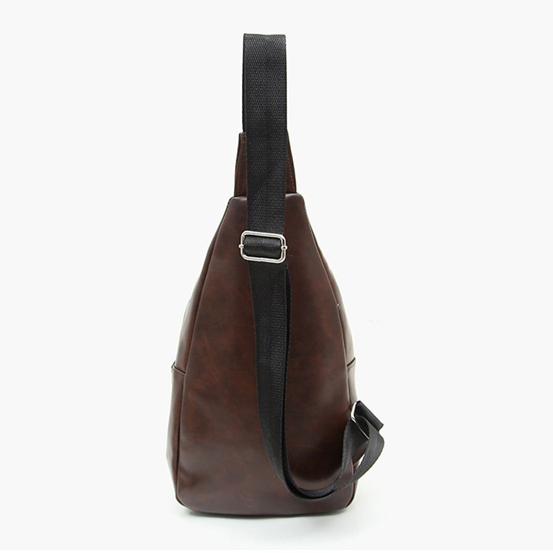 Vintage Brysttaske Outdoor Shoulder Daypack Til Mænd