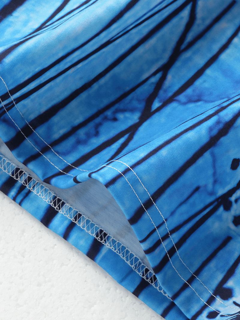 Kvinder Overalt Butterfly Med Tryk Rundhals Casual Kortærmede T-shirts