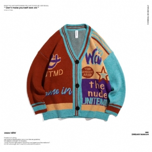 Dope Farverig Cardigan