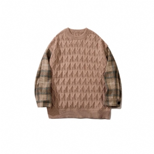 Partrøje Løsstrikket Sweater Til Mænd Og Kvinder