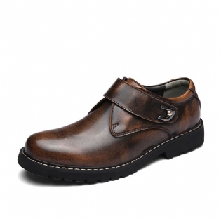 Mænd Britisk Stil Håndlavet Okselæder Bærbare Business Casual Sko
